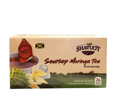 Soursop Moringa Tea